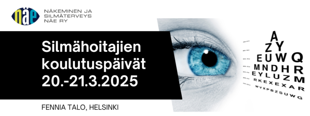 Silmähoitajien koulutuspäivät maaliskuussa 2025.