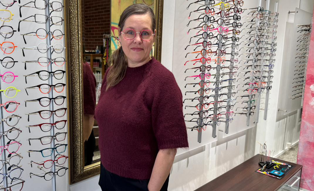 Kuvassa Kia Bergström.