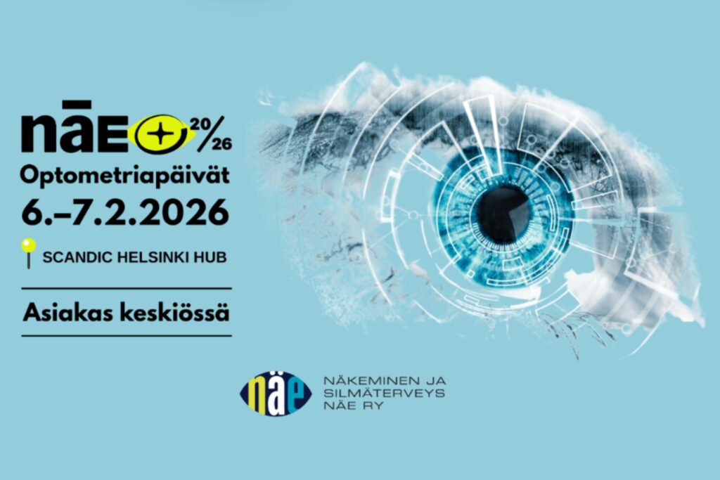 Näe26 Optometriapäivien bennerikuva.
