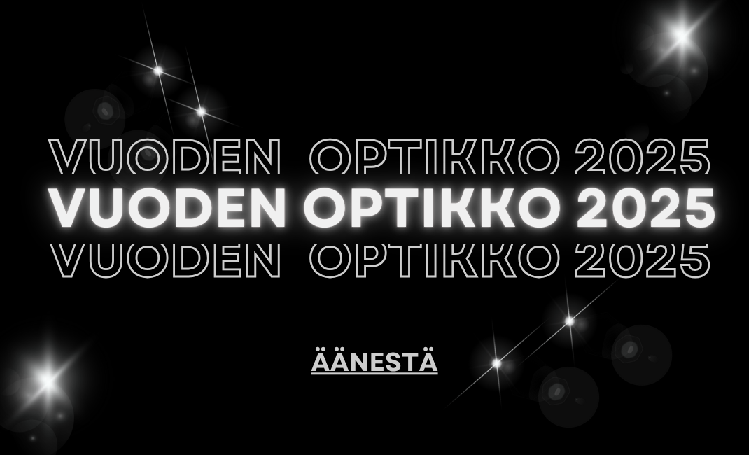 Vuoden optikko 2025 äänestyksen kuvituskuva.